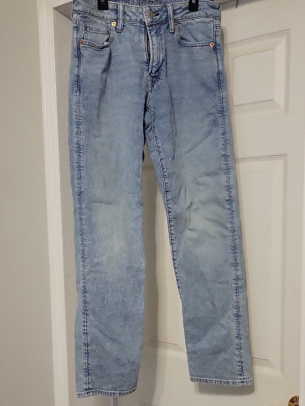 American Eagle Outfitters Light Blue Straight Jeans